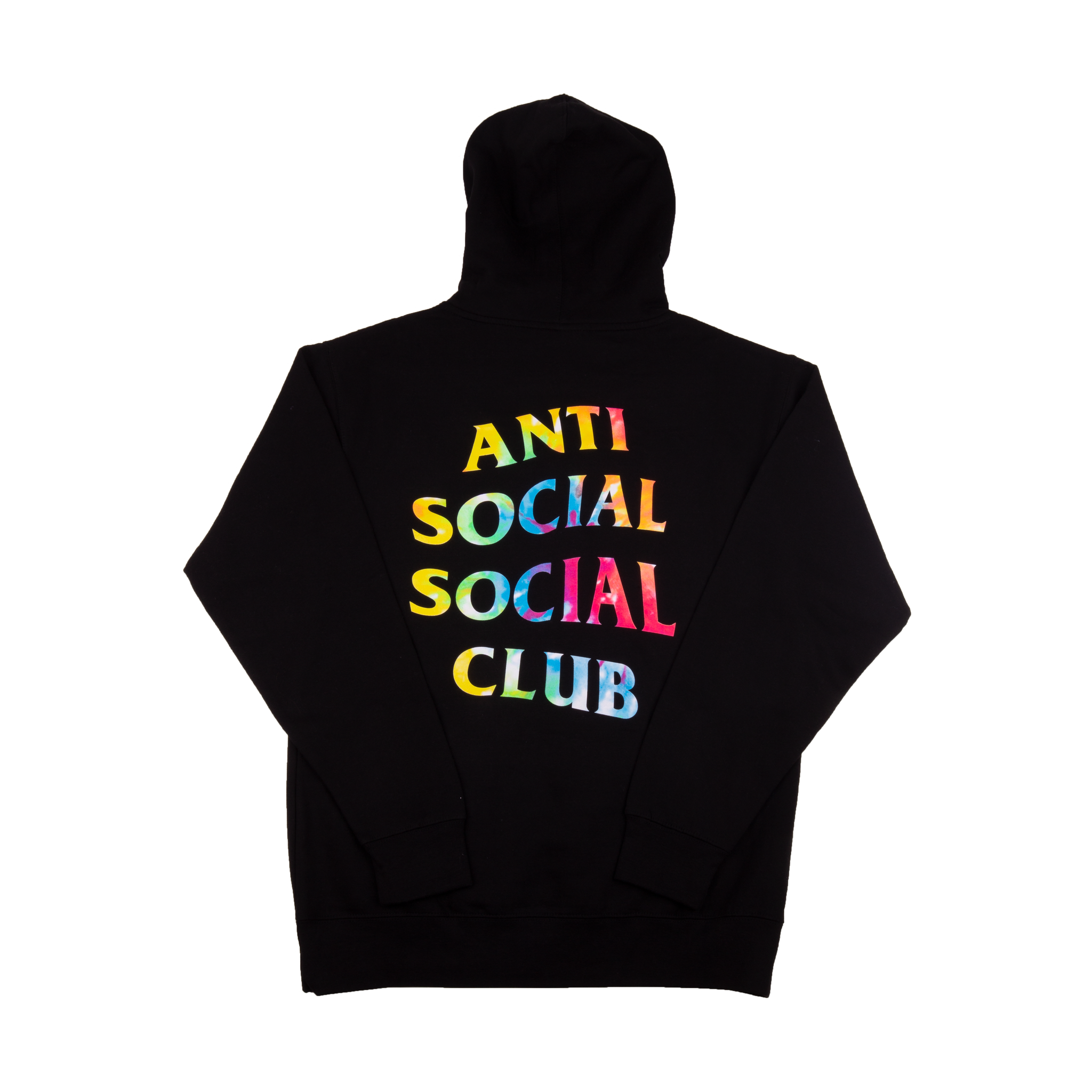 thai dye black hoodie