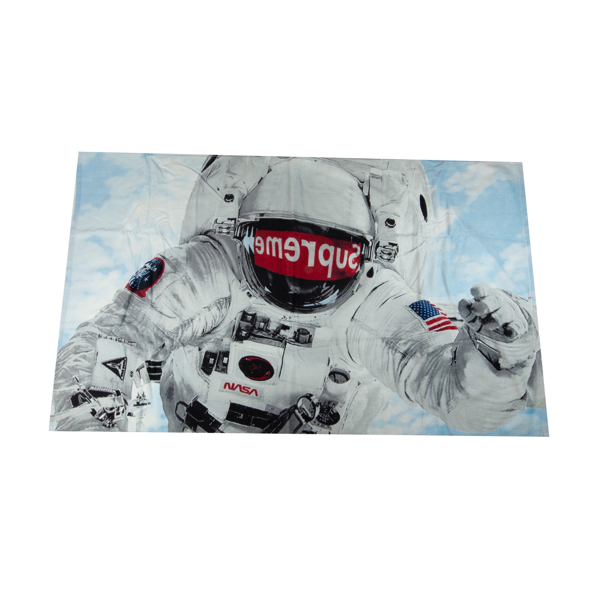 supreme astronaut beach towel