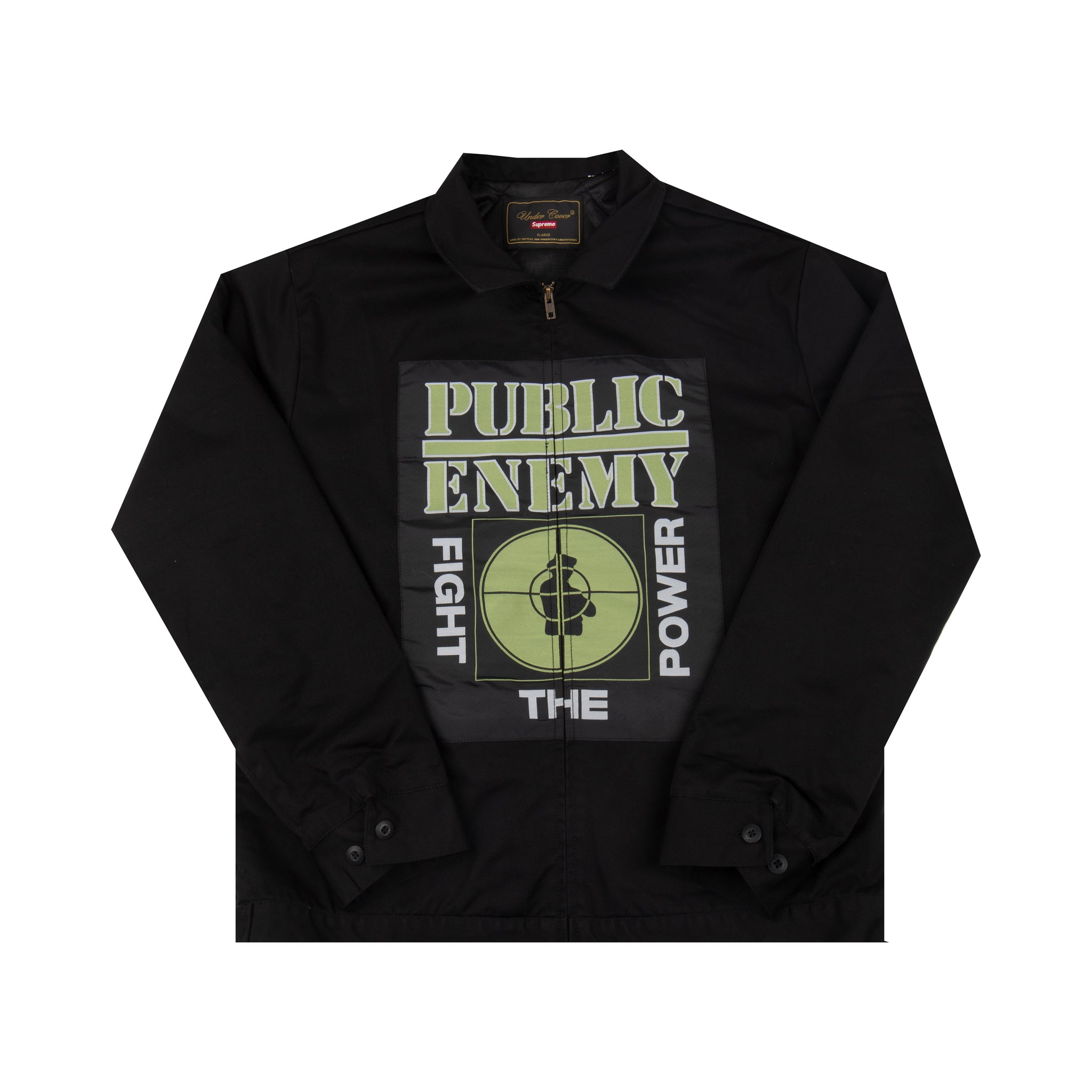 supreme undercover public enemy work jacket