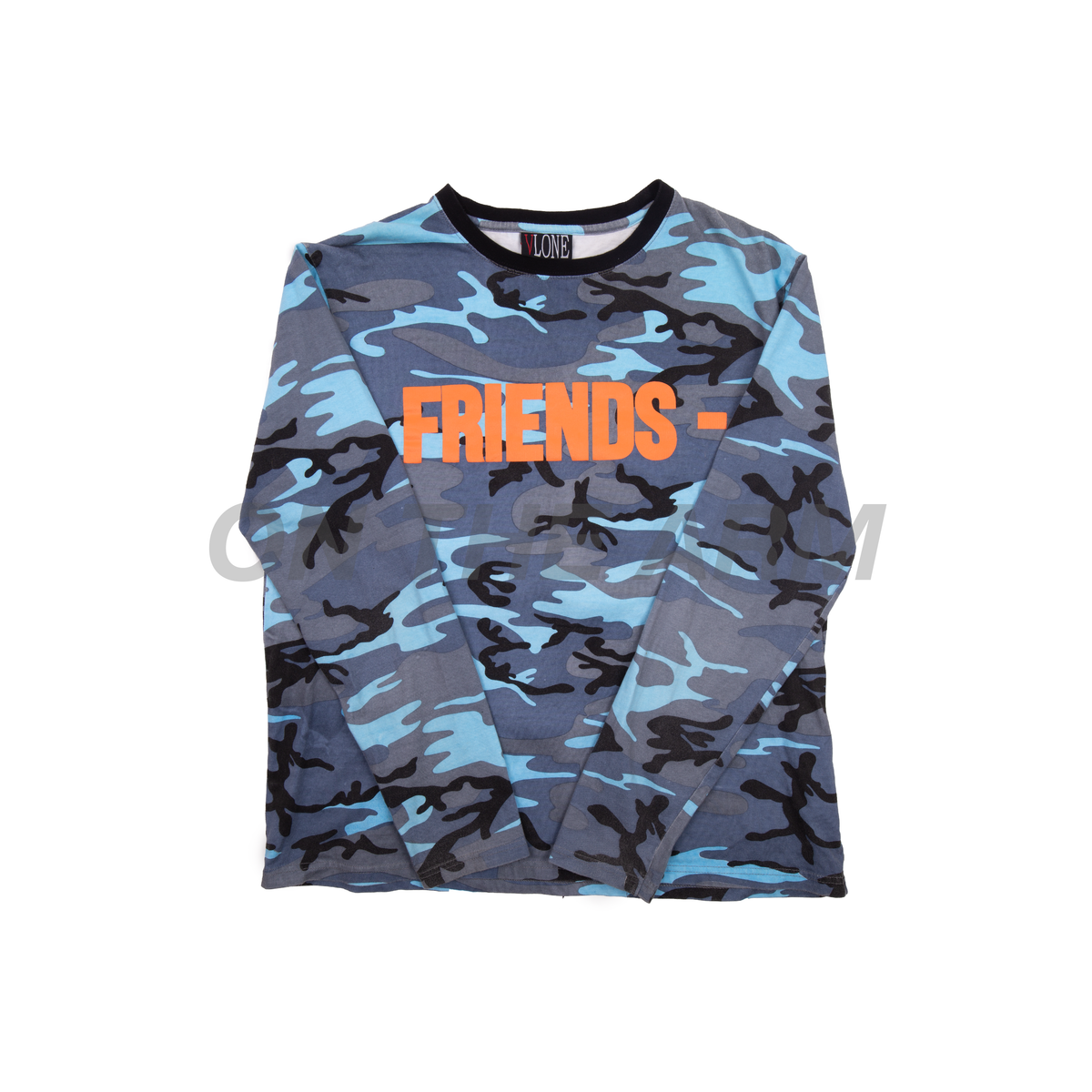 Vlone Blue Camo Long Sleeve | vlr.eng.br