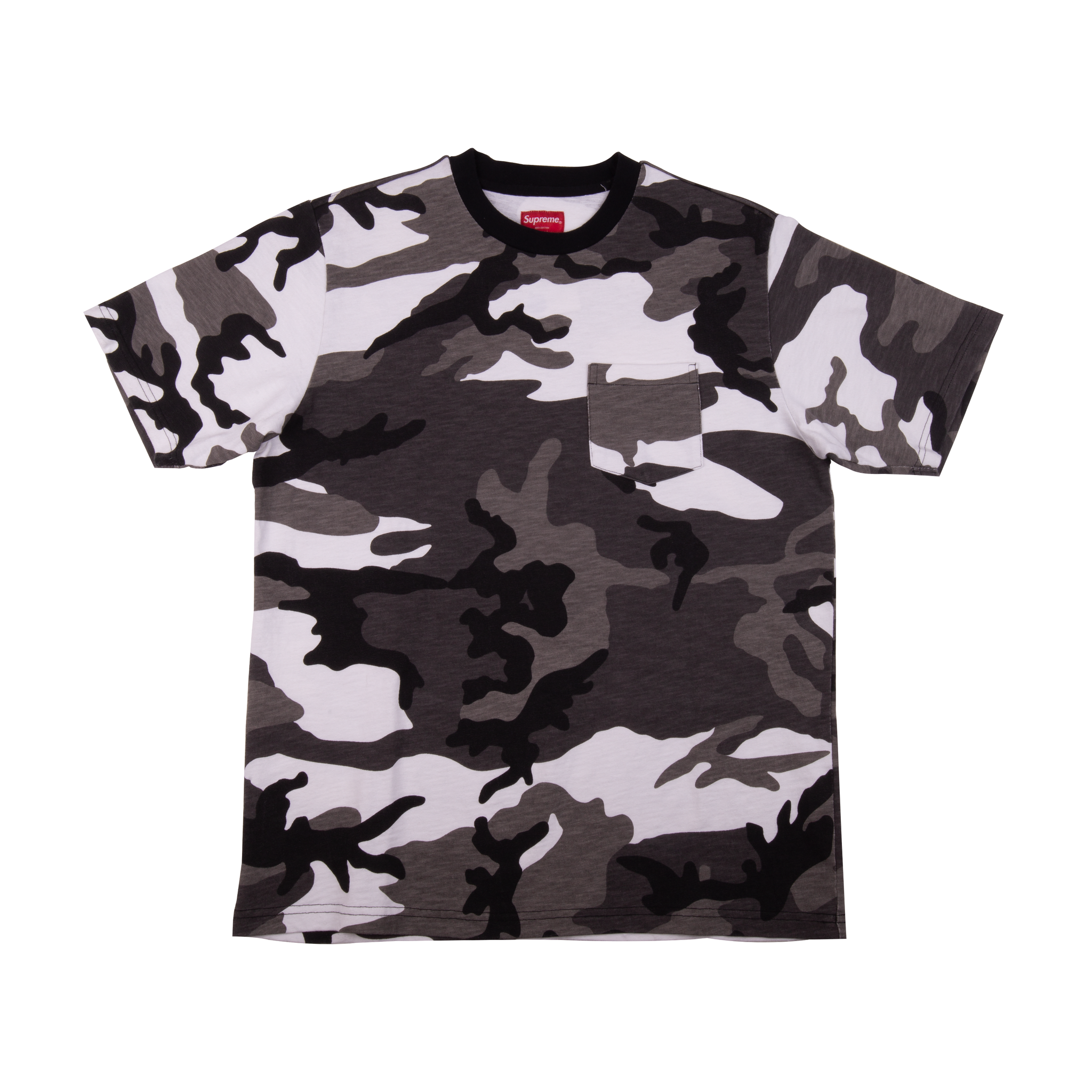 supreme camo pocket tee