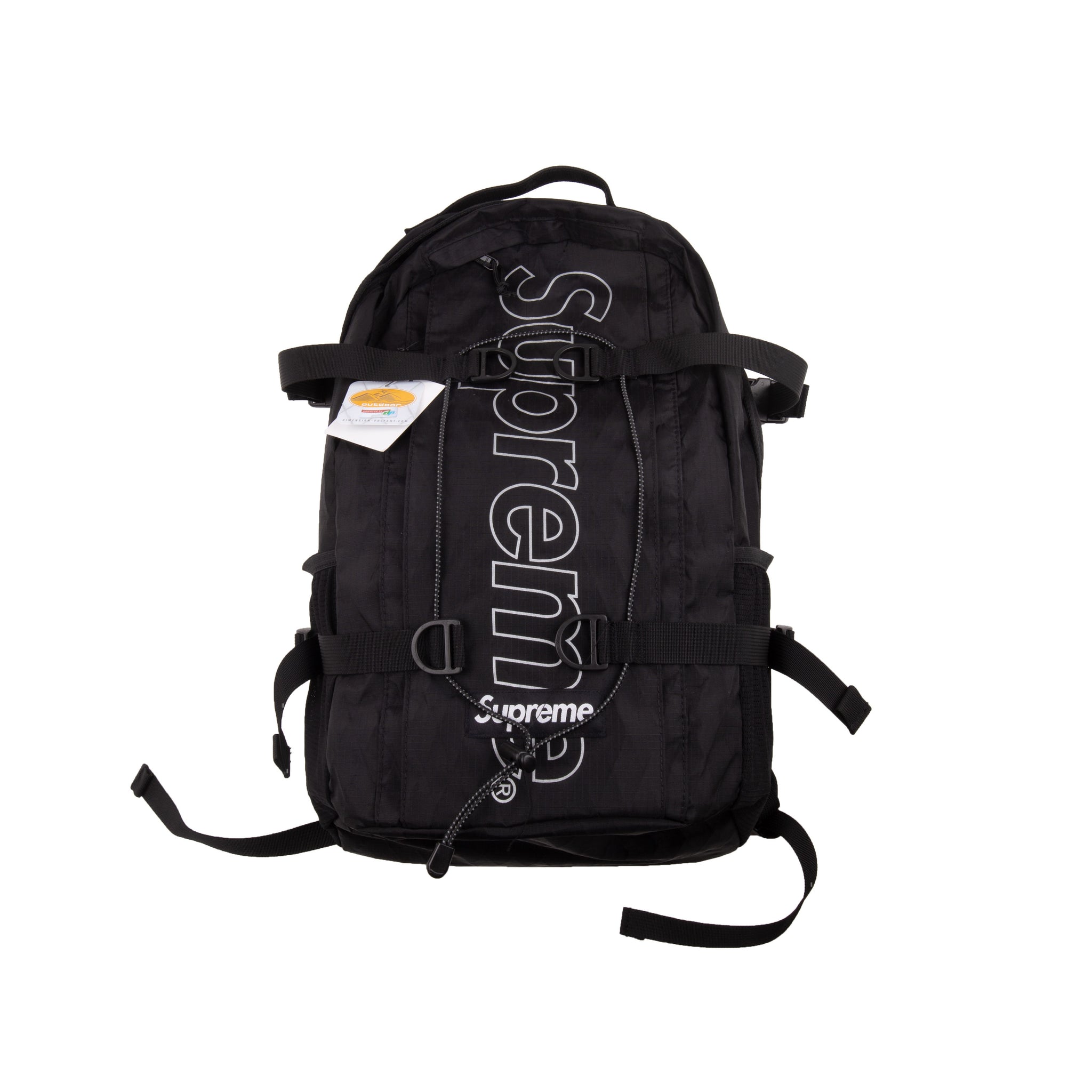 supreme fw18 backpack black