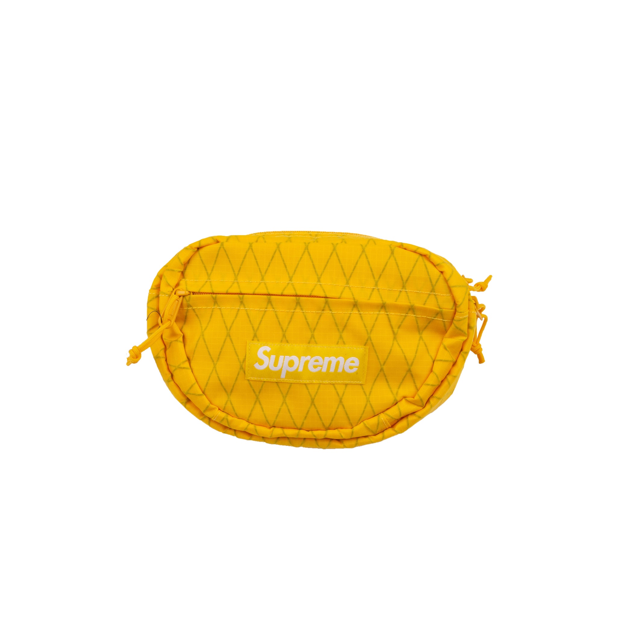 supreme waist bag fw18 yellow