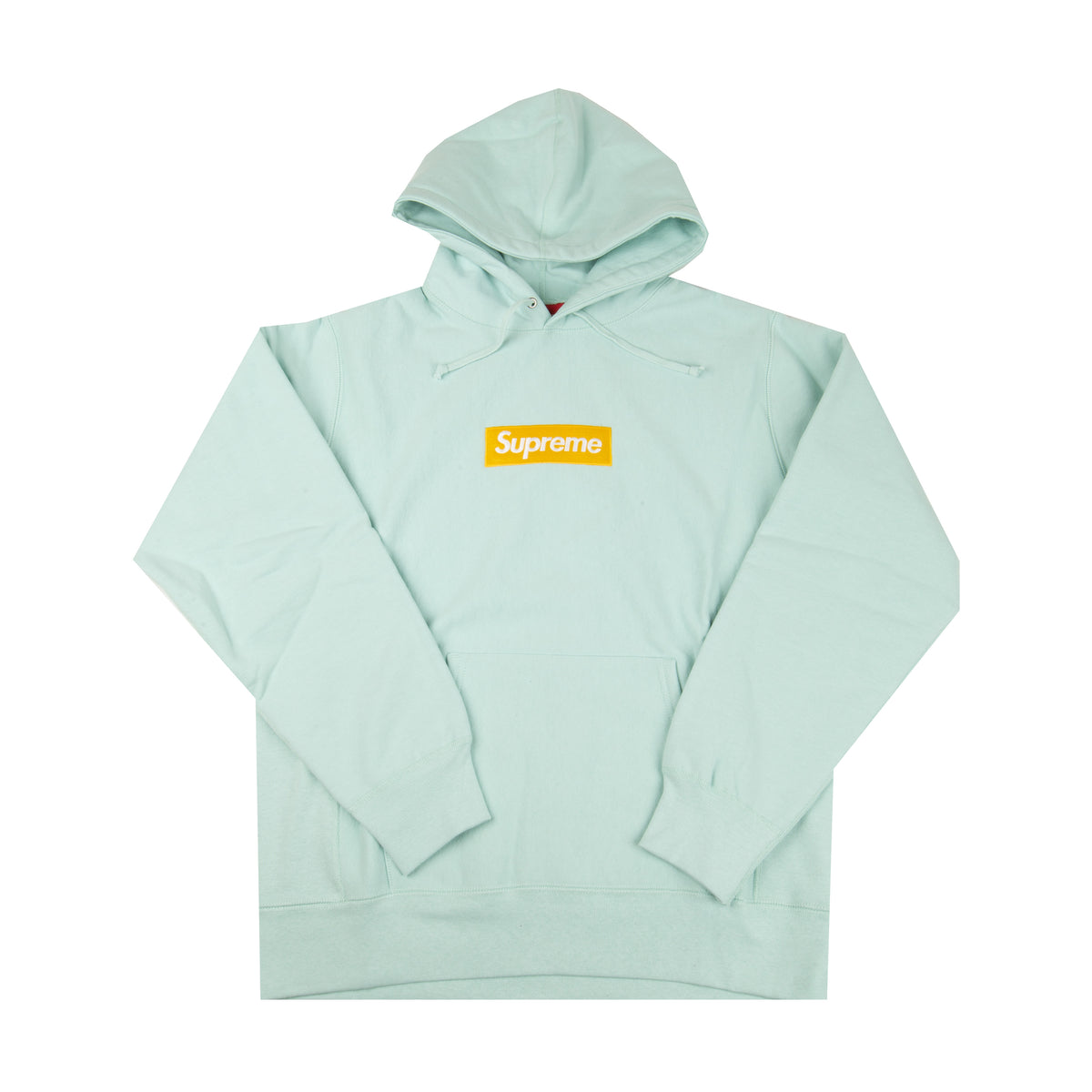 Supreme Ice Blue Box Logo Hoodie – On The Arm