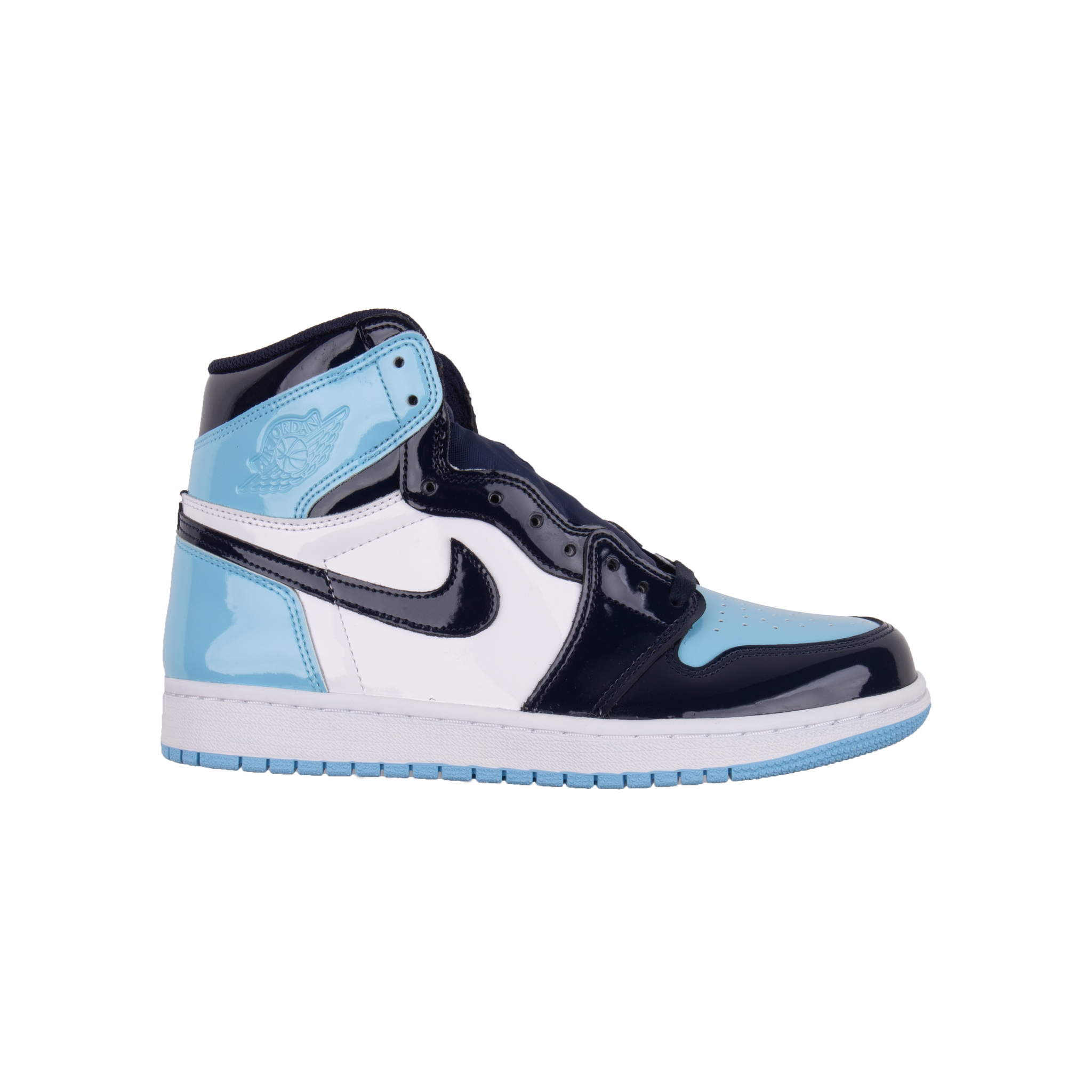 patent leather jordan 1 unc