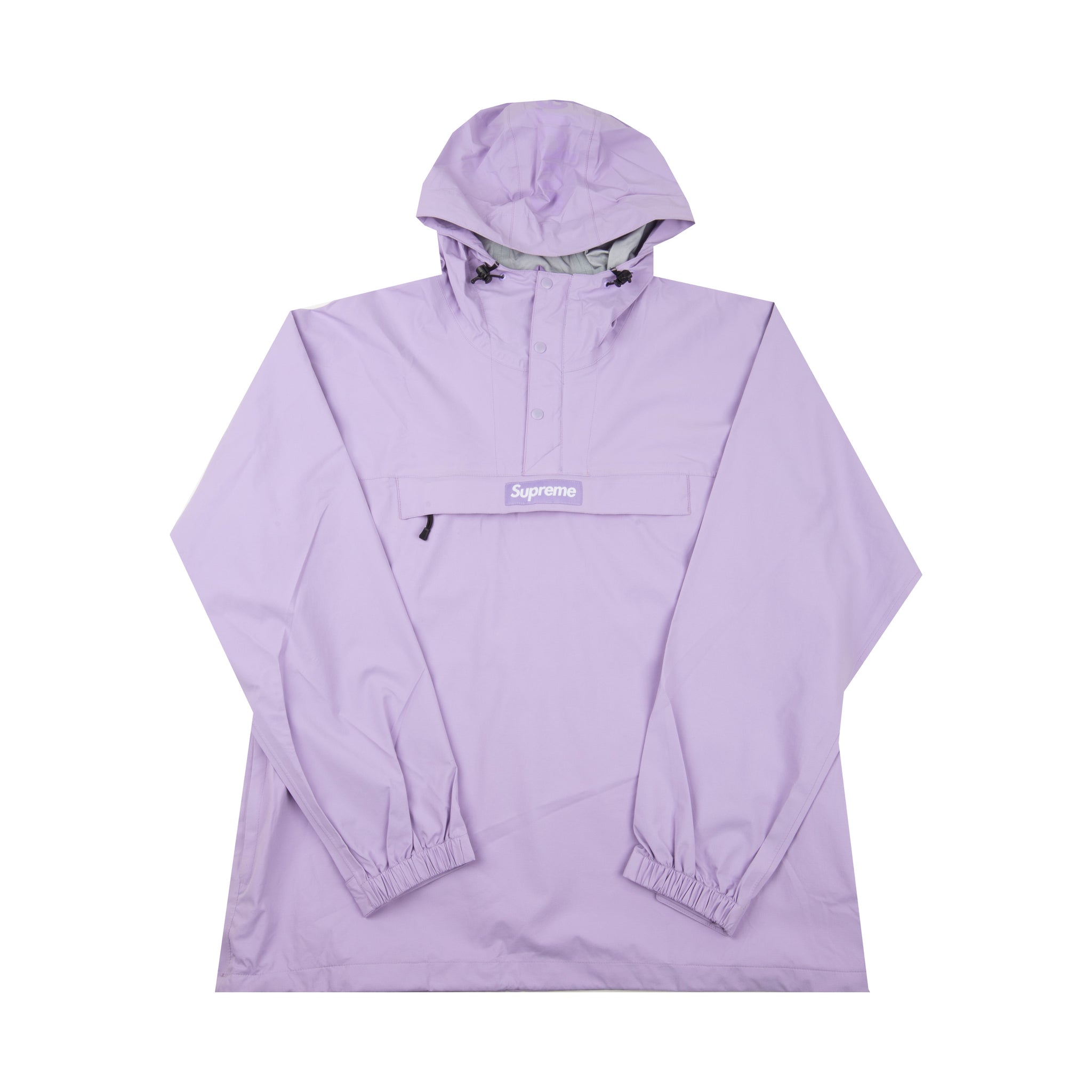 supreme logo purple