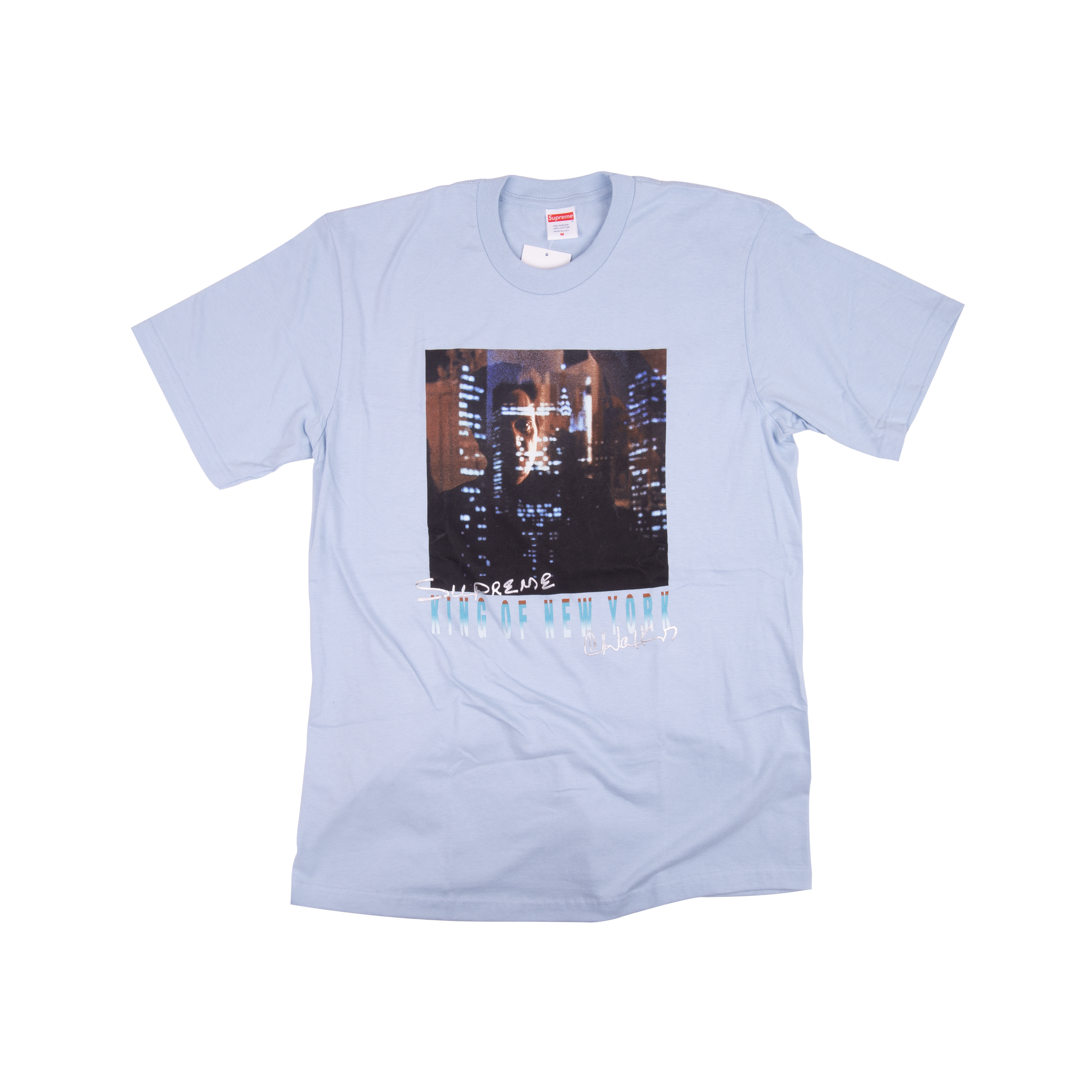 supreme light blue tee