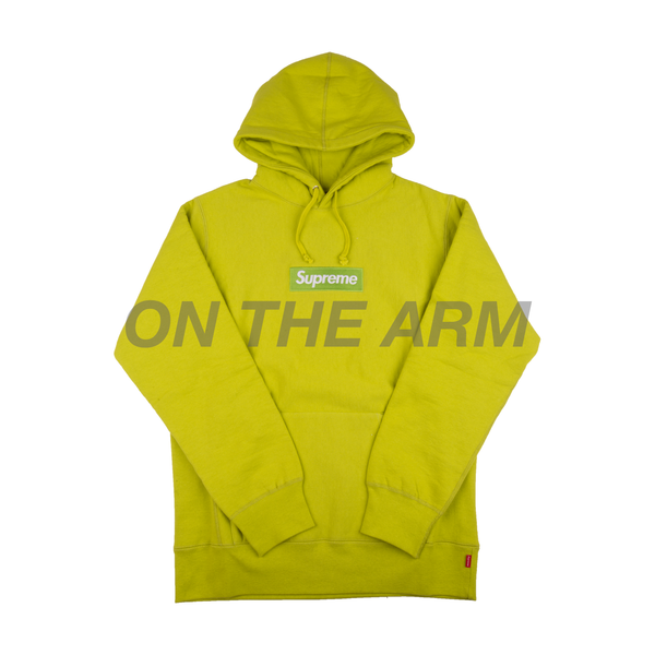 supreme arm logo hoodie