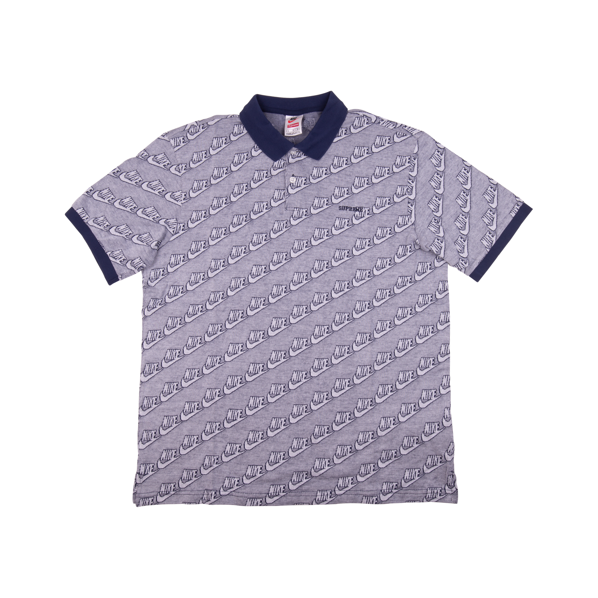 nike navy polo shirt