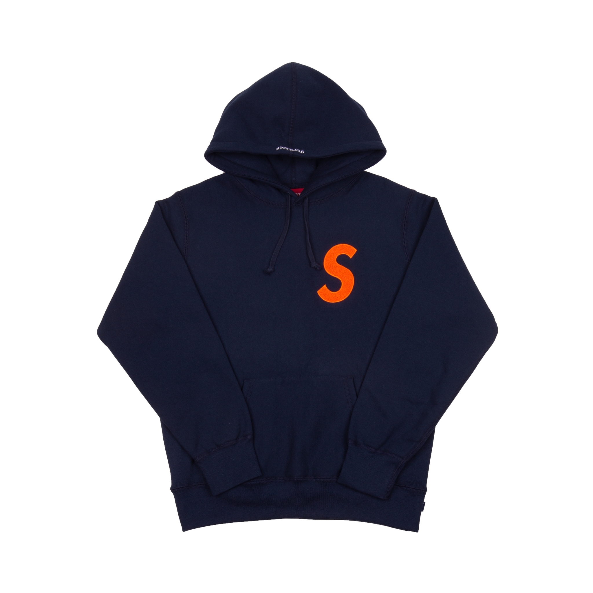 Supreme Hooded s logo Sロゴ ネイビー