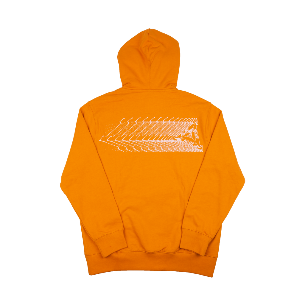 palace hoodie orange