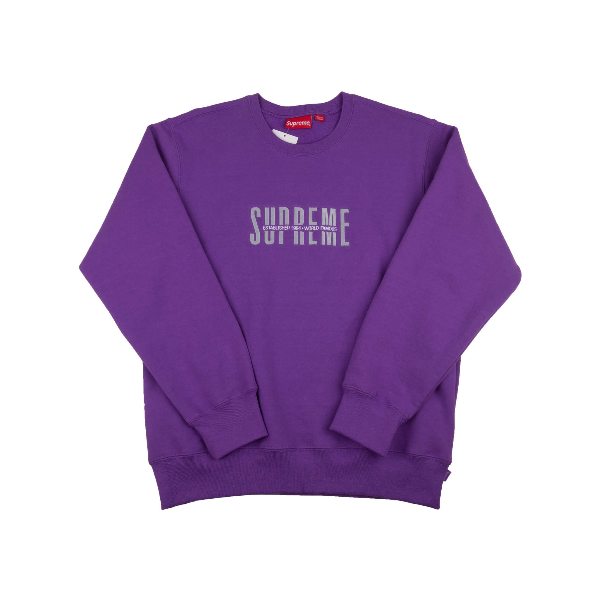 world famous crewneck sweatshirt