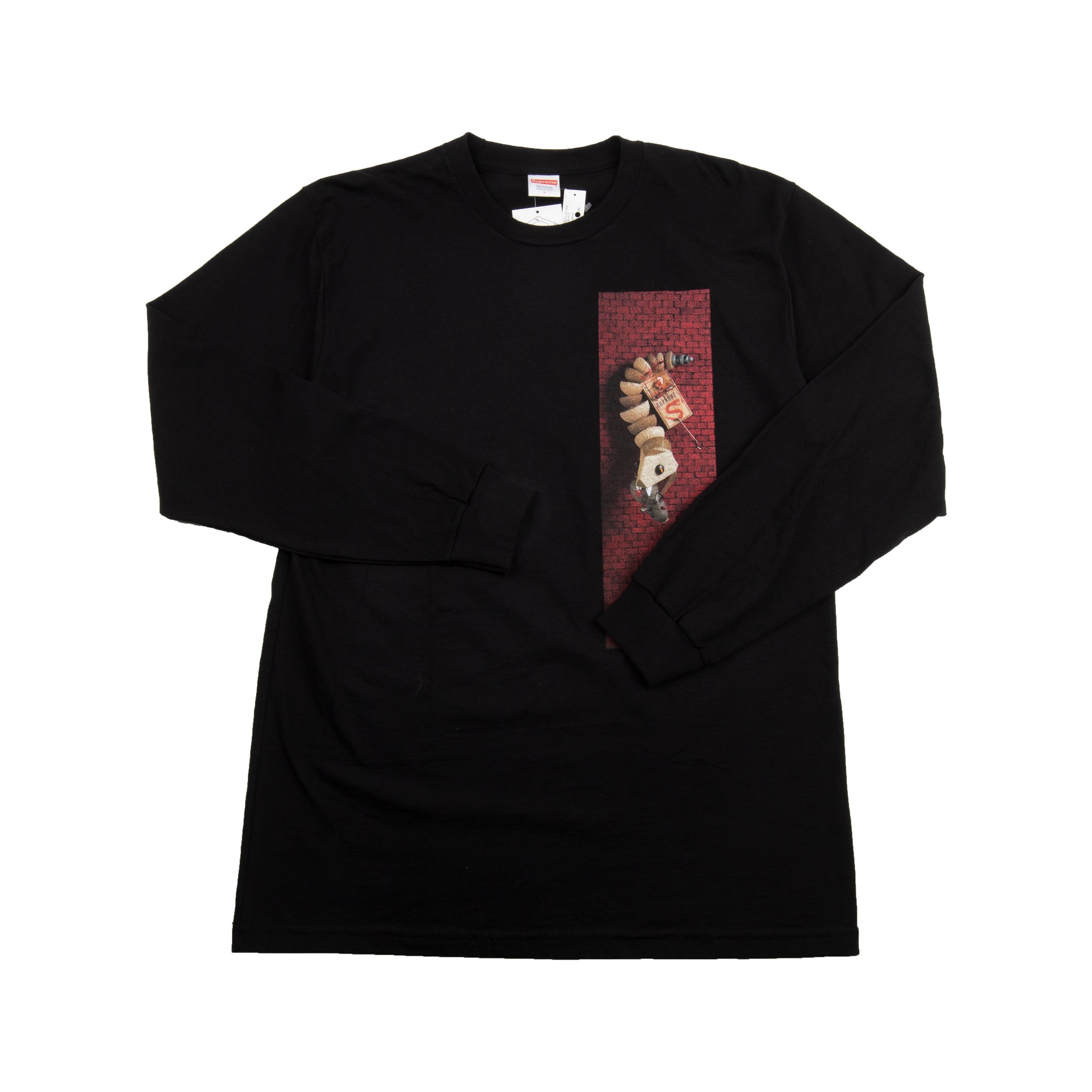 Supreme Black Mike Hill Snaketrap L/S – On The Arm