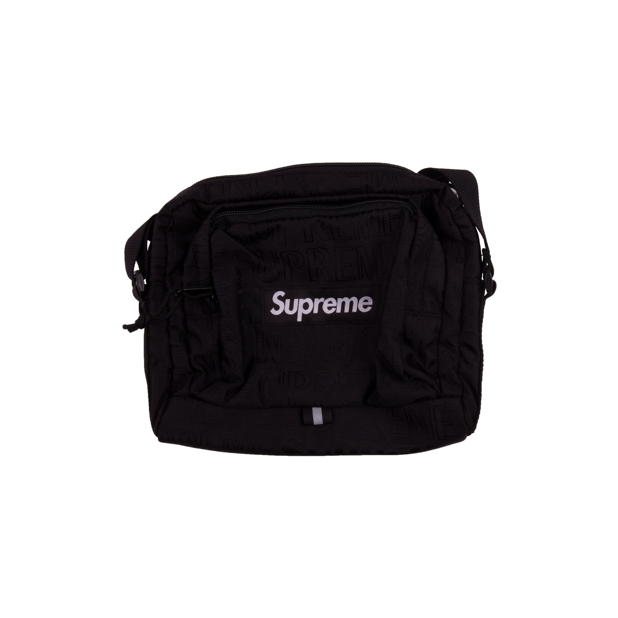 Supreme SS19 Black Shoulder Bag – On The Arm