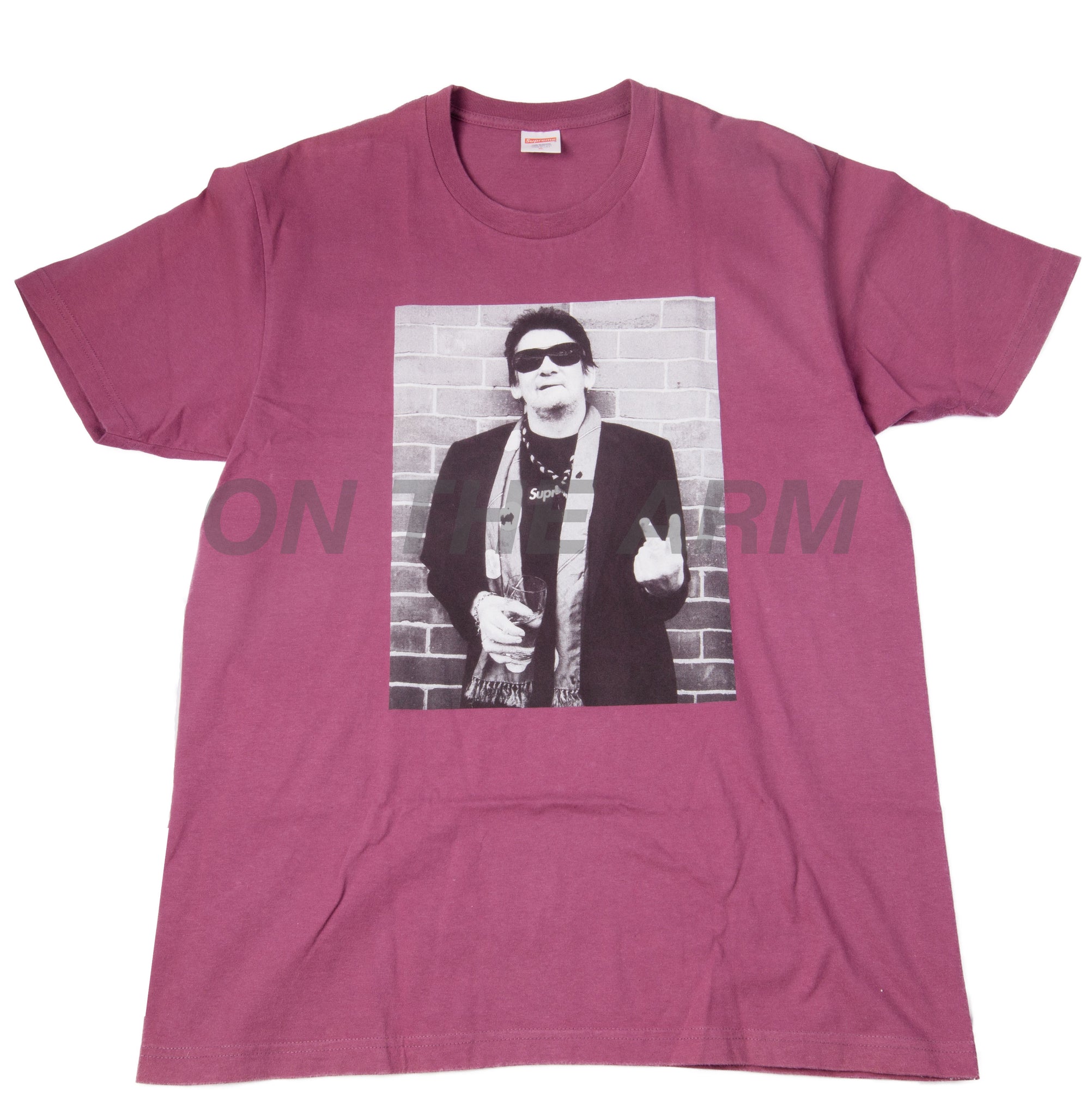 完全送料無料 新品未使用 13FW Supreme Shane MacGowan Tee asakusa.sub.jp