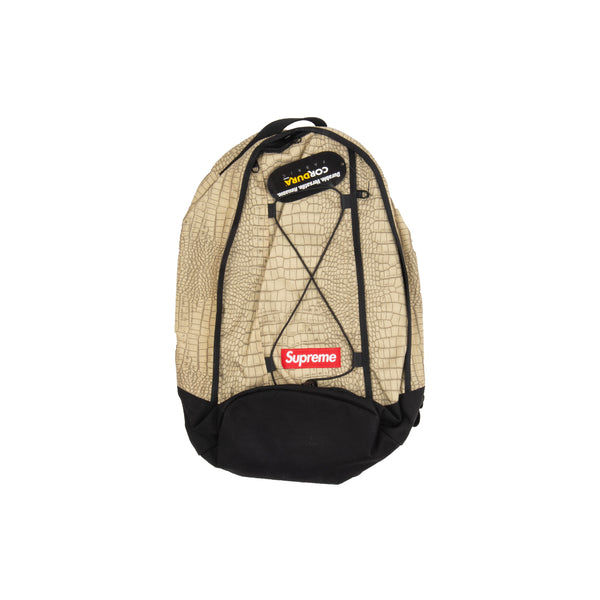 supreme tan backpack