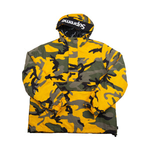 supreme camo jacket yellow