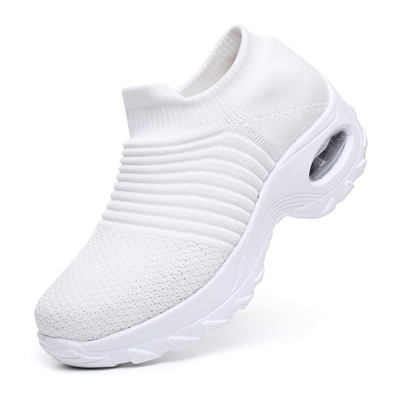 Smarta Sneakers i Andningsbart Material Mjukt och smart Smarta Sneakers i Andningsbart Material Mjukt och smart