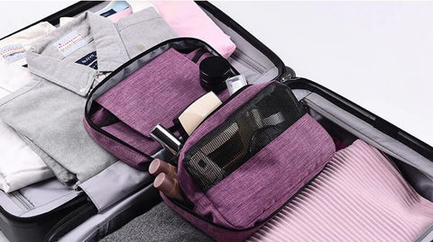 MAKEUP AND TOILETRY TRAVEL ORGANIZER | DAILY DEAL ME