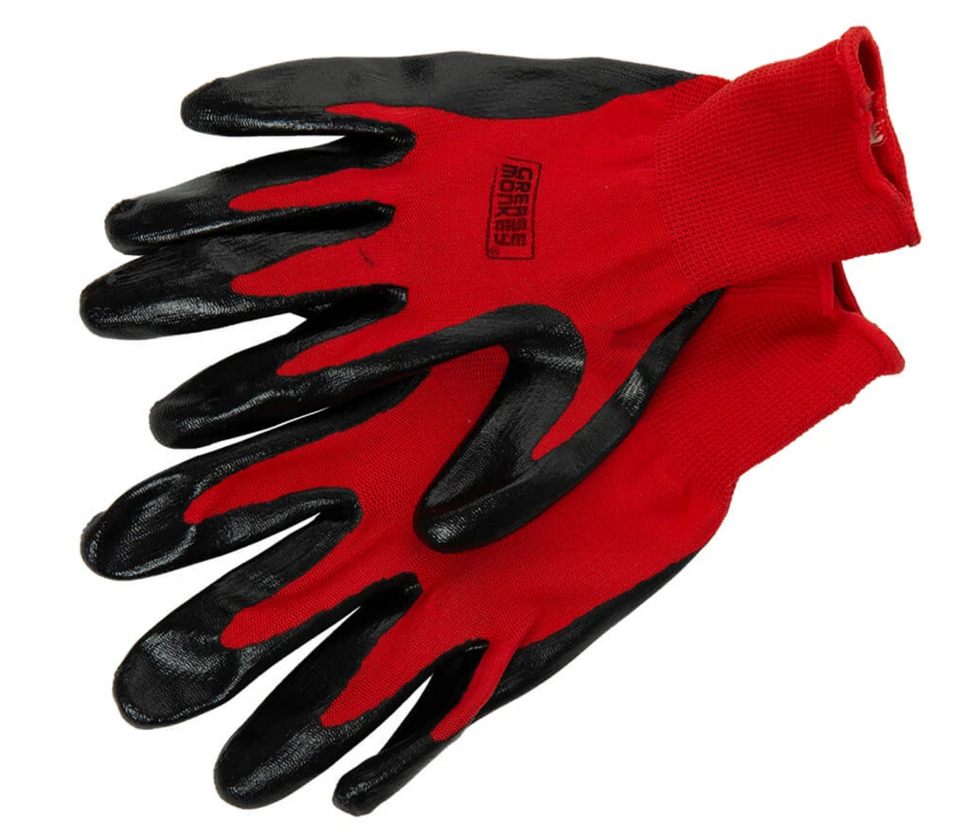 red traffi gloves