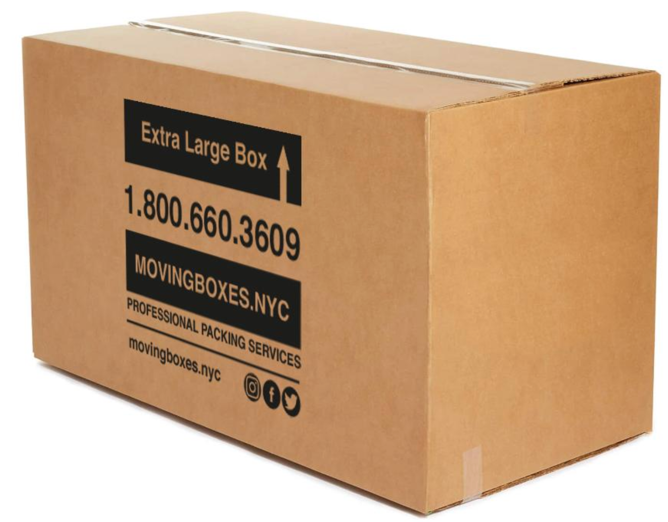 Extra Large Furniture Moving Box - 48″ X 24″ X 28″ – Moving Boxes.NYC