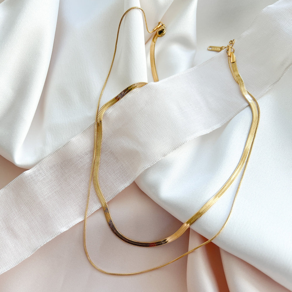 Gold Rope Chain Choker Necklace | Alexandra Marks Jewelry