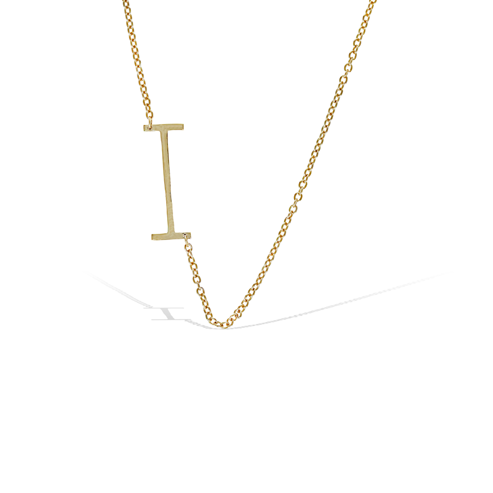 Alexandra Marks Jewelry Letter A Initial Necklace