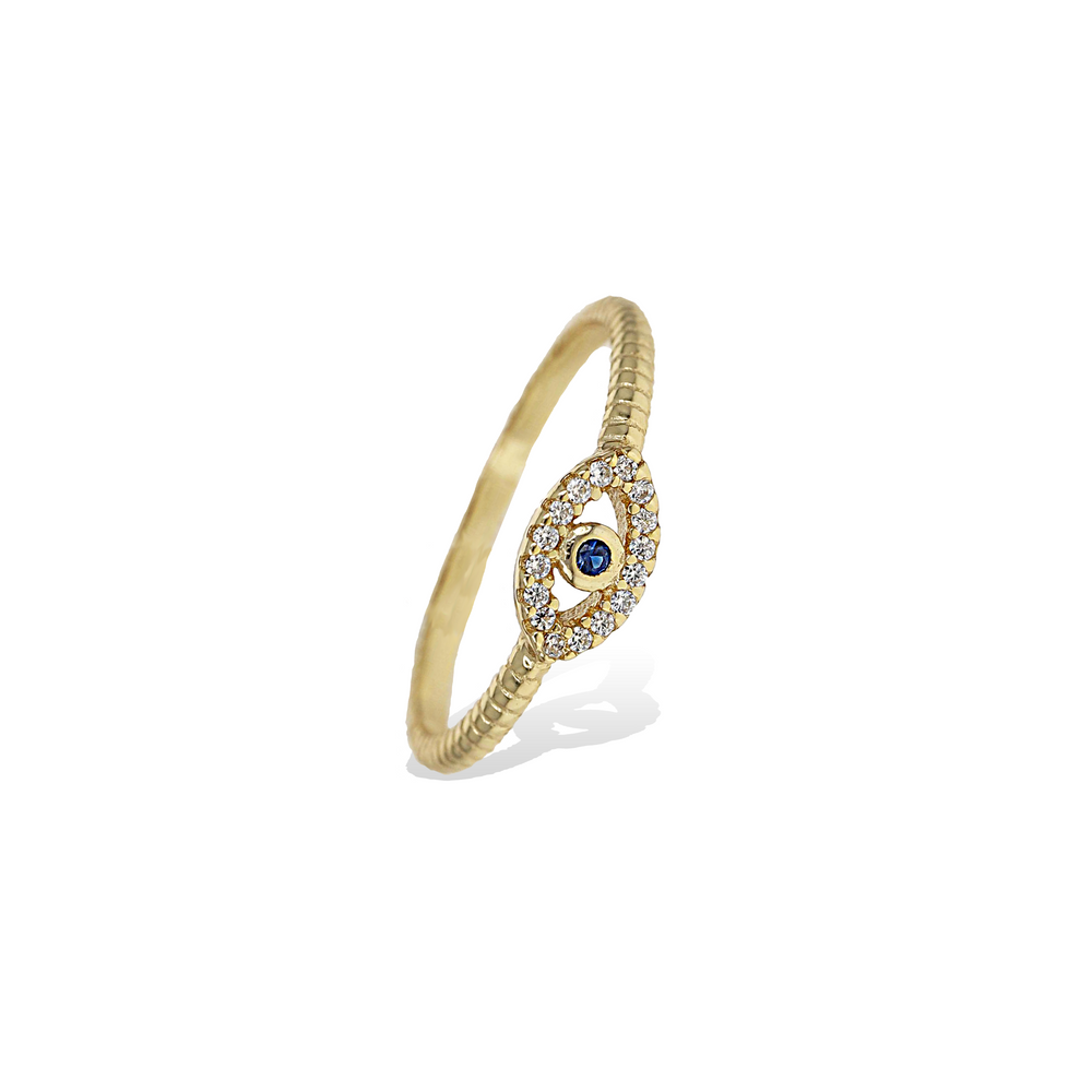 Classic Evil Eye Ring | Alexandra Marks Jewelry