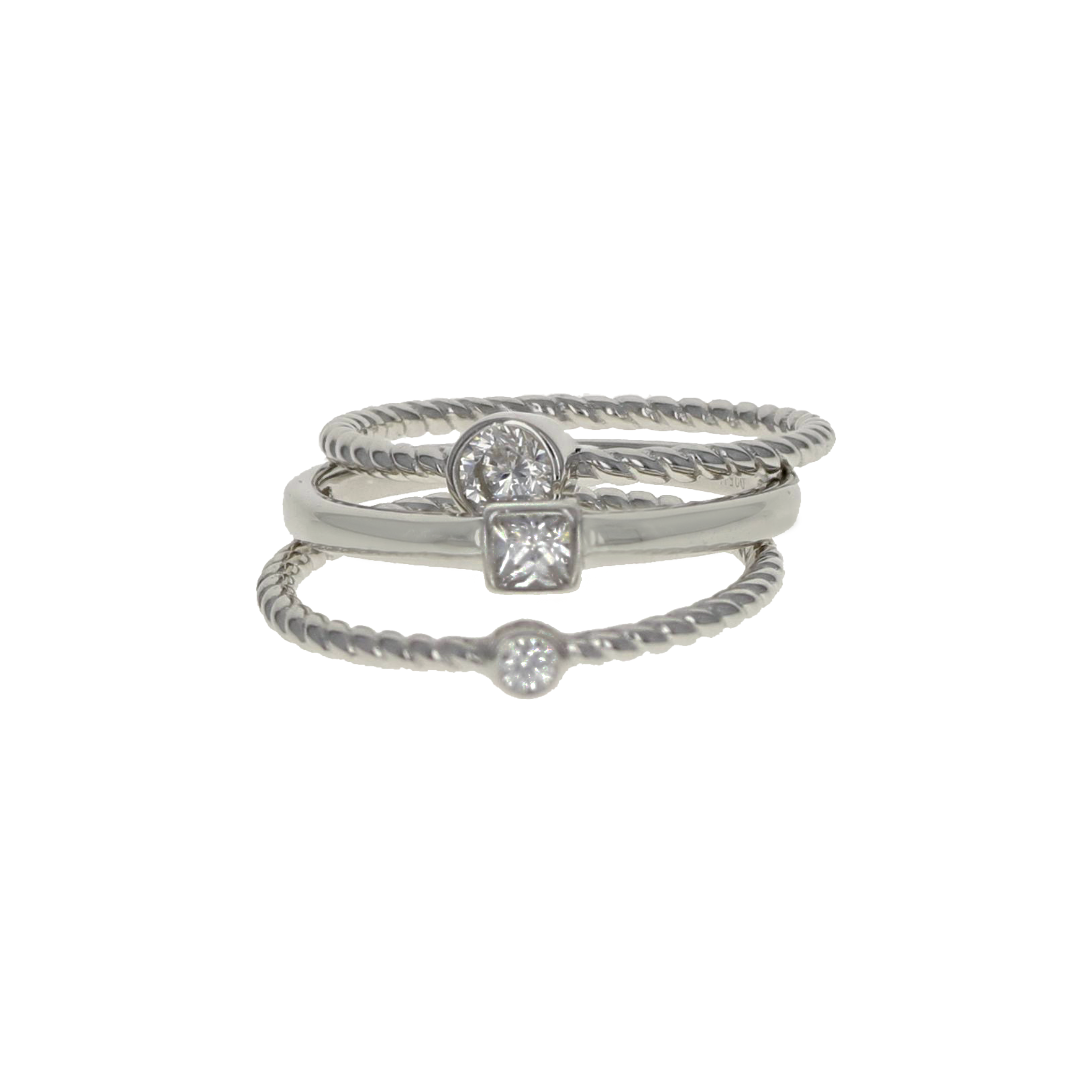 Mixed Stacking Ring Set