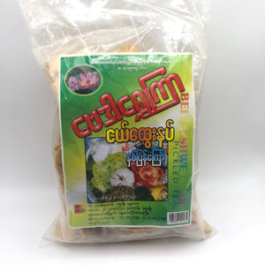 Bay Dar Shwe Kyar Special Fried Garlic(ဗေဒါရွှေကြာ ဒေါင်း ပြား ကြက် သွန် ဖြူ ကြော်) - Myanmar Food USA