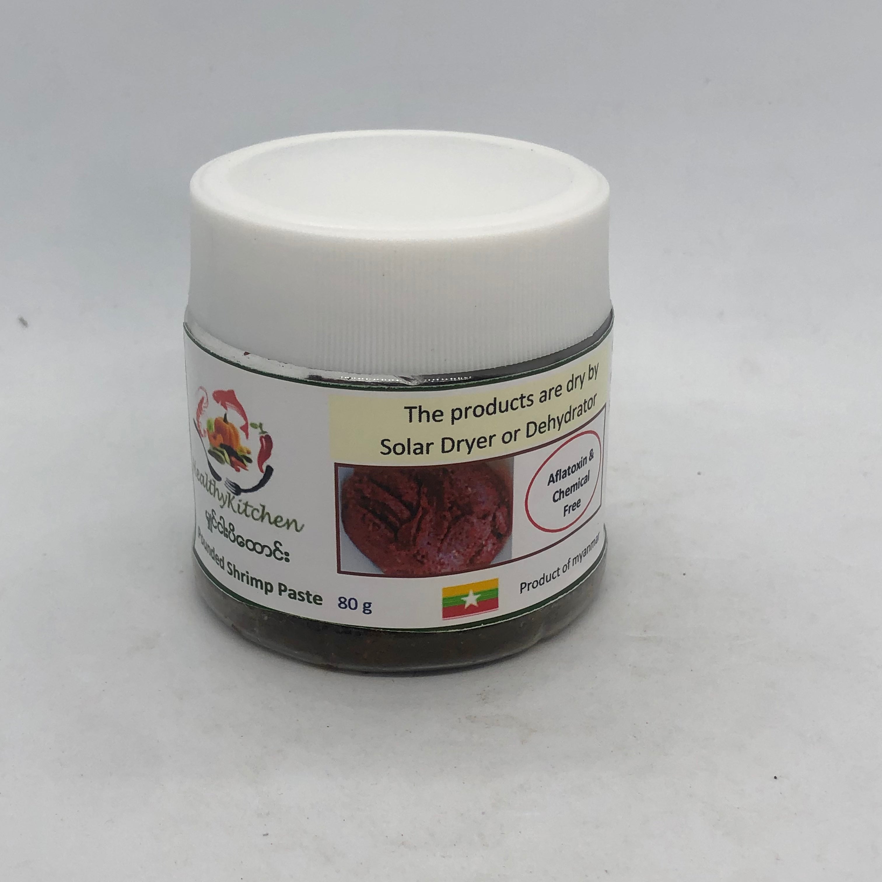 Healthy Kitchen Pounded Shrimp Paste (မျှင် ငပိ ထောင်း)