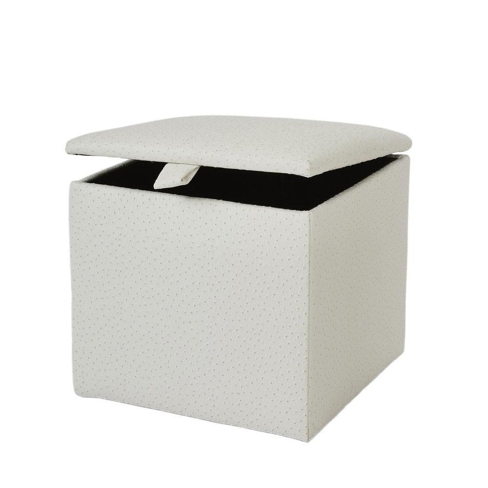 DormCo Tusk Jumbo Storage Box (4-Pack) White, Size: Small
