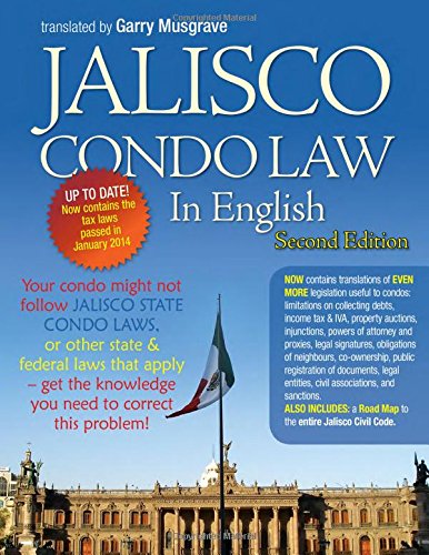 Jalisco Condo Law In English Second Edition Condoassociation Com Store