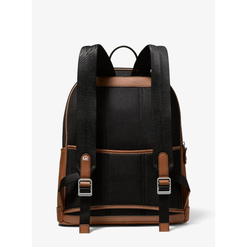 NEW Michael Kors Brown Hudson Slim Pebbled Leather Backpack Rucksack B –  Fin and Mo