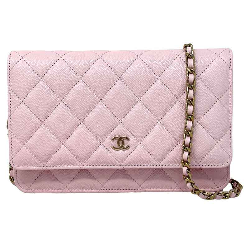 chanel light pink crossbody bag