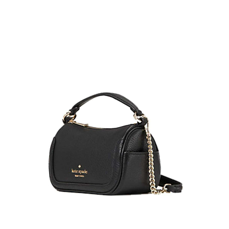 NEW Kate Spade Black Smoosh Mini Pebbled Leather Crossbody Bag – Fin and Mo