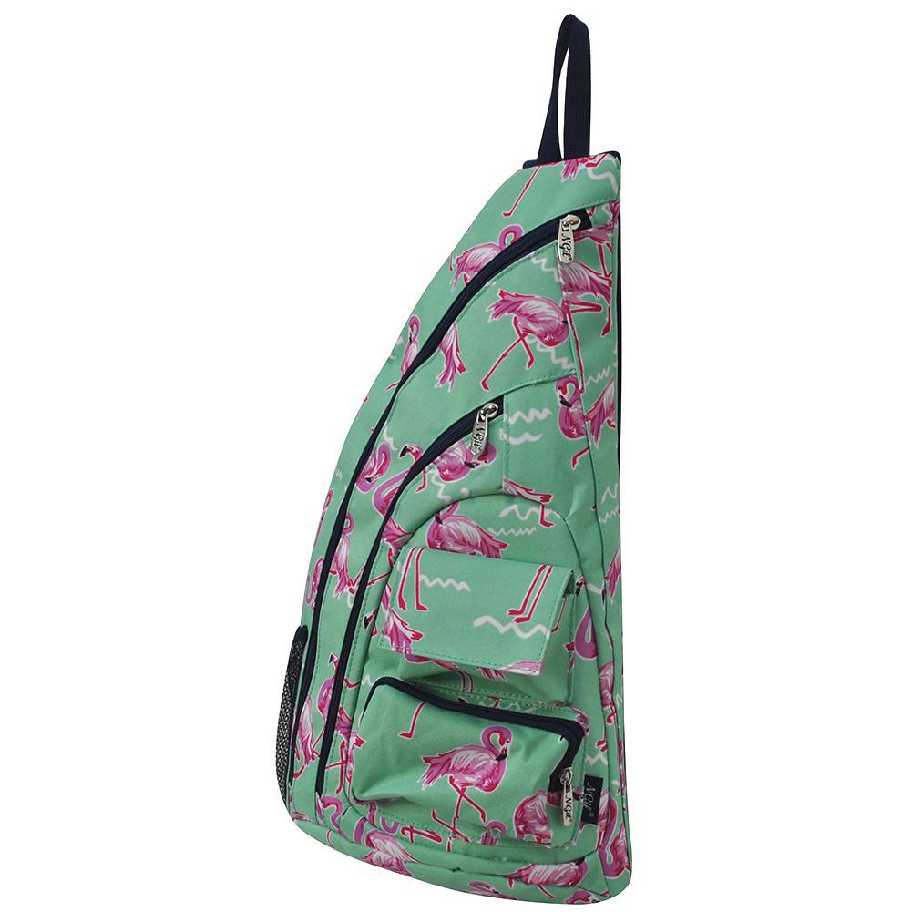 Low Cost Flamingo Print NGIL Sling Backpacks | 0 – MOMMYWHOLESALE.COM