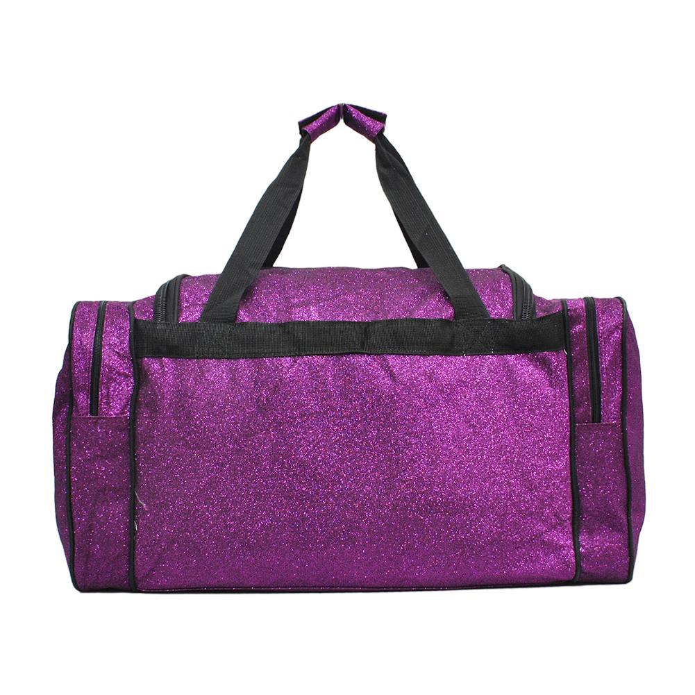 sparkly duffle bag