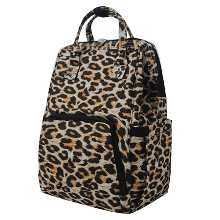 Wild Leoaprd NGIL Diaper Bag/Travel Backpack In Bulk | MommyWholesale.com