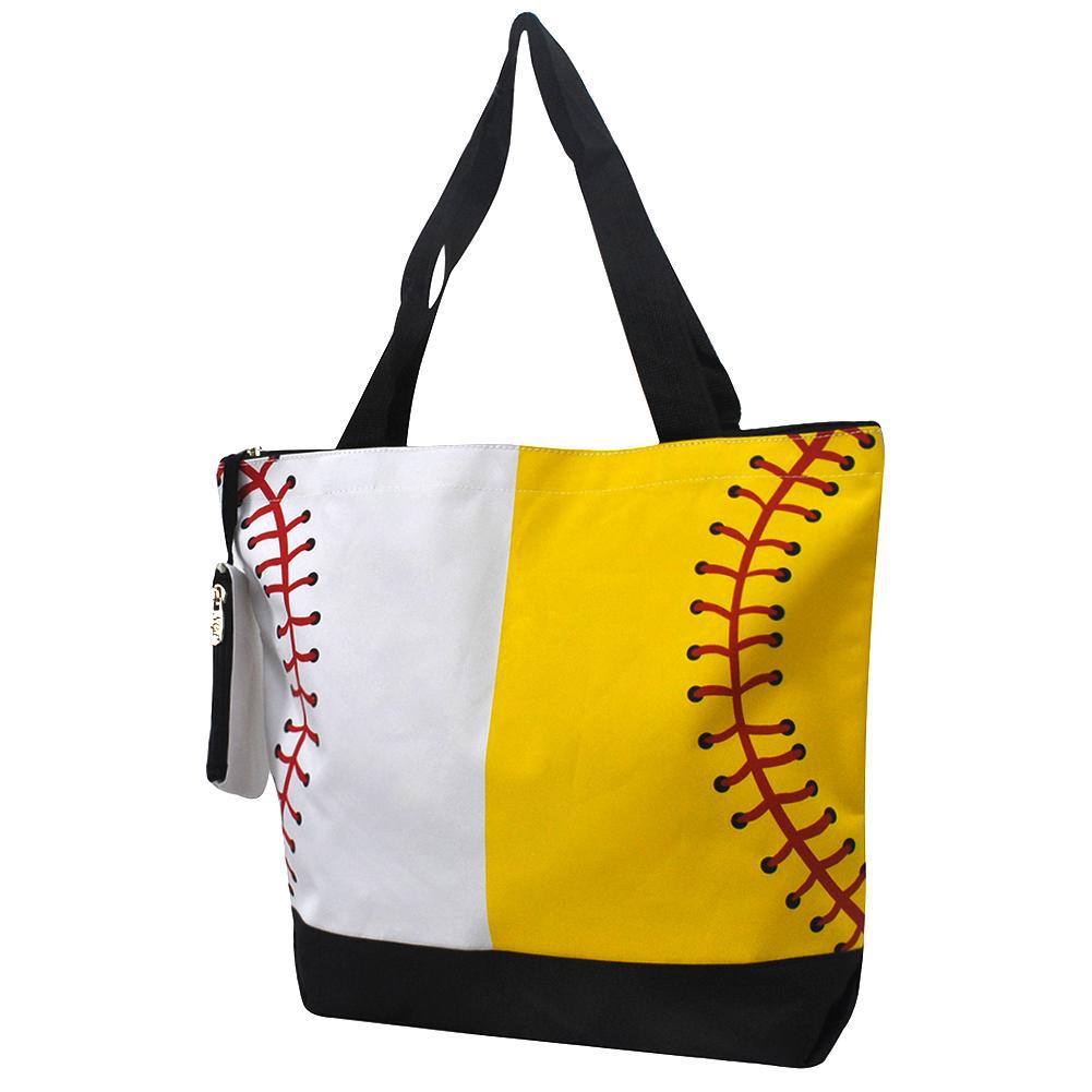 softball baseball tote bag