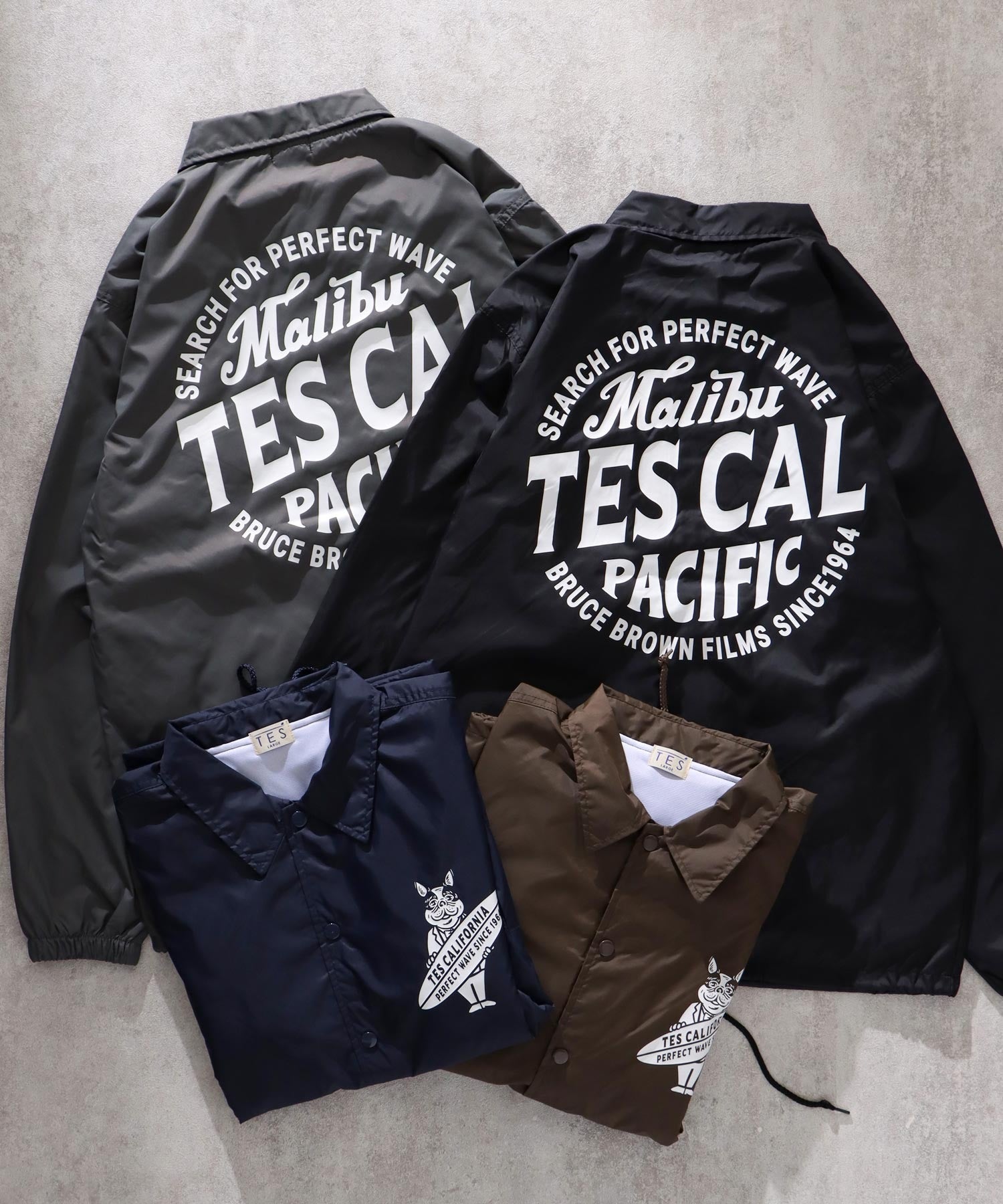 TES OLD SIGN COACH JACKET / コーチジャケット – TES | THE