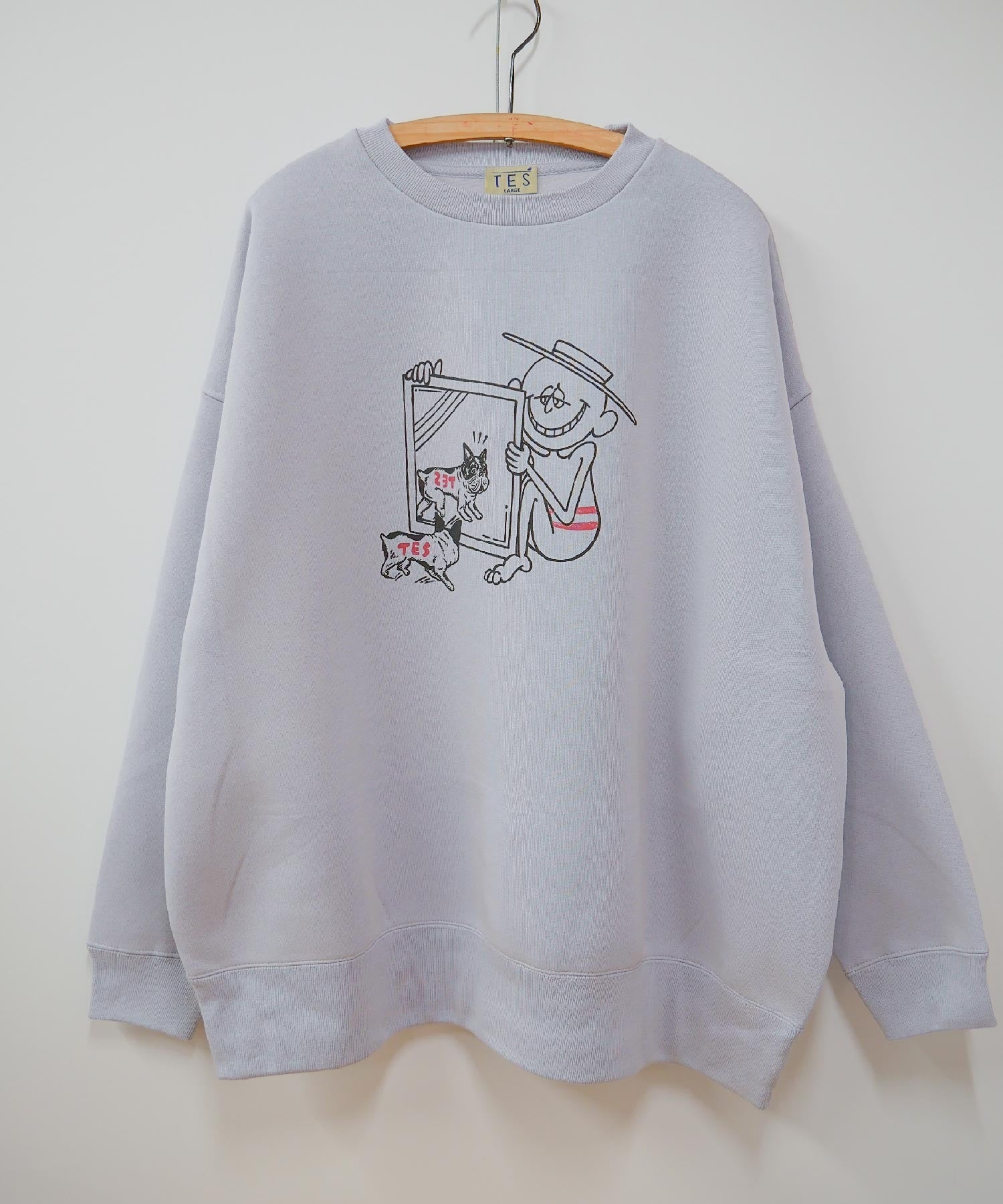 WEB / FLAG SHOP限定】「TES TAKE IT EASY」 BIG SWEAT CREWNECK