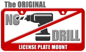 Carbonio - The ORIGINAL No-Drill License Plate Mount