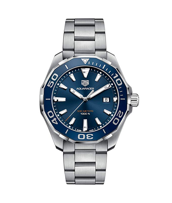 TAG Heuer Aquaracer Blue Dial 43mm Men's Watch WAY101C.BA0746