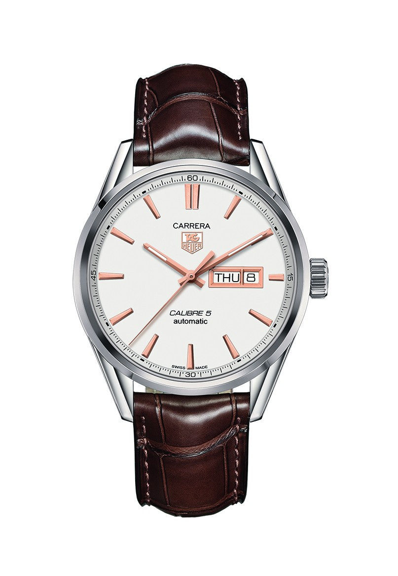 Tag Heuer Carrera Calibre 5 Day-Date Auto Men Watch WAR201D.FC6291