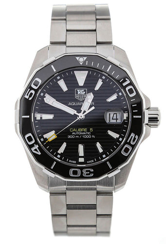 Tag Heuer Aquaracer Calibre 5 BLK Dial Automatic Watch WAY211A.BA0928