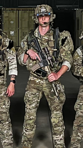 Luke Ebeling deployment uniform