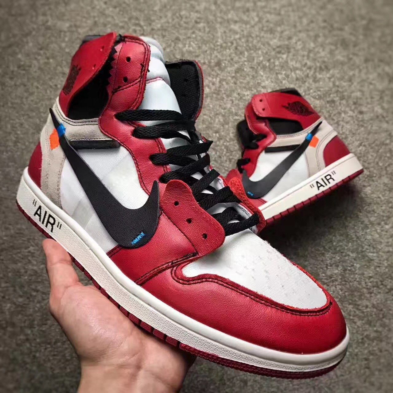 jordan retro 1 off white chicago