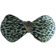 cheetah leopard bandeau green army green olive hunter triya designer bikini top