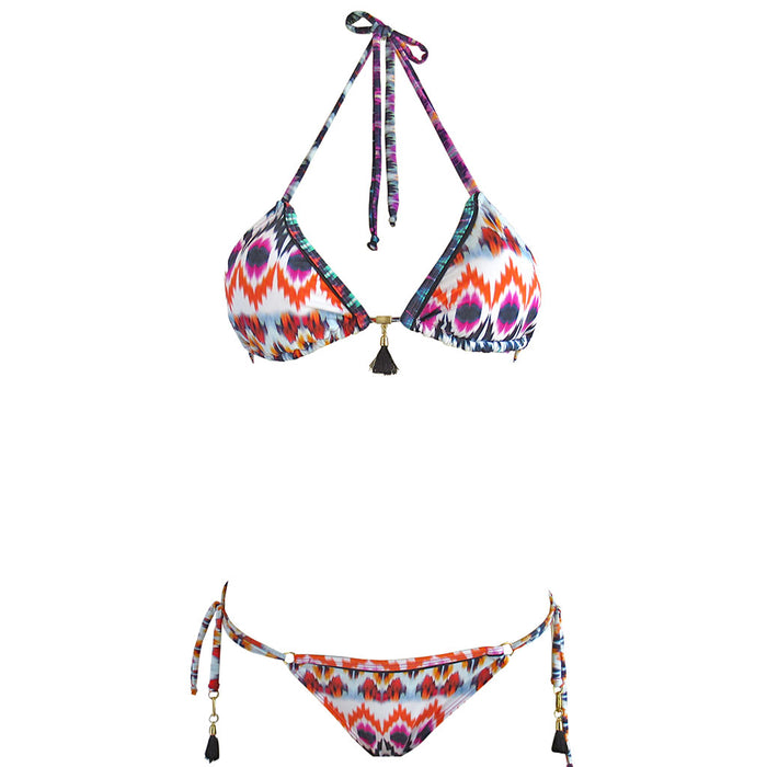 Linda Pineapple Triangle Bikini